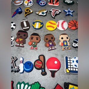 Lot of 48 Sports Shoe Charms  cross